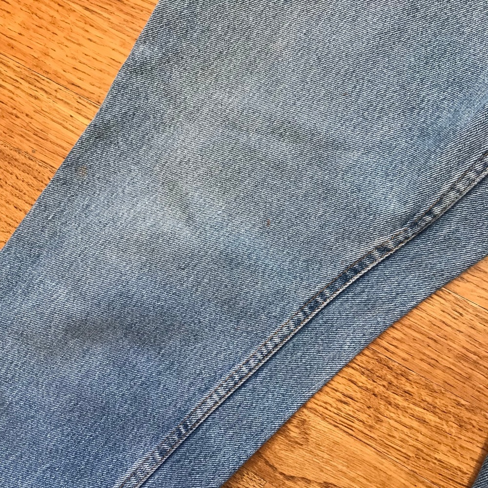 Levi's 505 Low Rise Straight Leg 16 MIS L USA Made - Picture 7 of 8